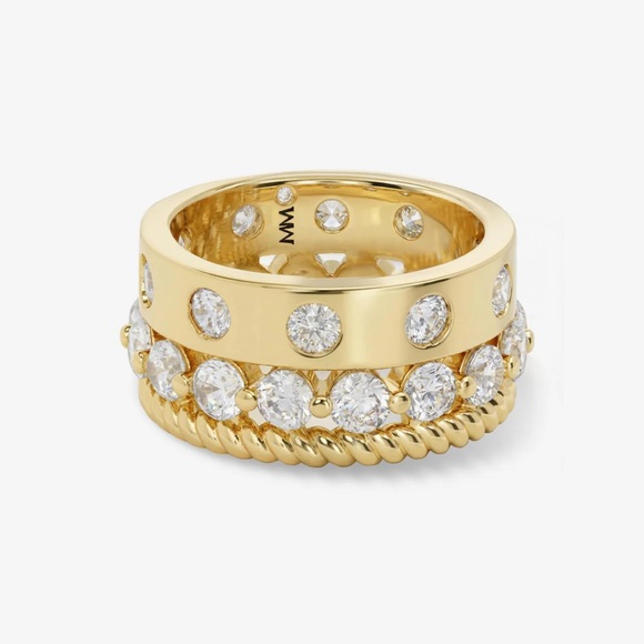 Melinda Maria Jewelry - NWOT Melinda Maria Gold “Ashley Venice Ring” Size 8